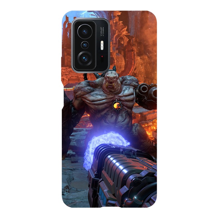 Husa telefon compatibila cu Xiaomi Redmi Note 14 Pro Plus, Viceversa, model Gameplay Doom, Silicon, TPU