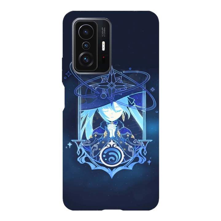 Husa telefon compatibila cu Xiaomi Redmi Note 14, Viceversa, model Genshin Impact Mona, Silicon, TPU