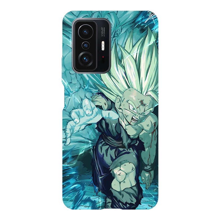 Husa telefon compatibila cu Xiaomi Redmi Note 14 Pro Plus, Viceversa, model Gohan Dragon Ball, Silicon, TPU