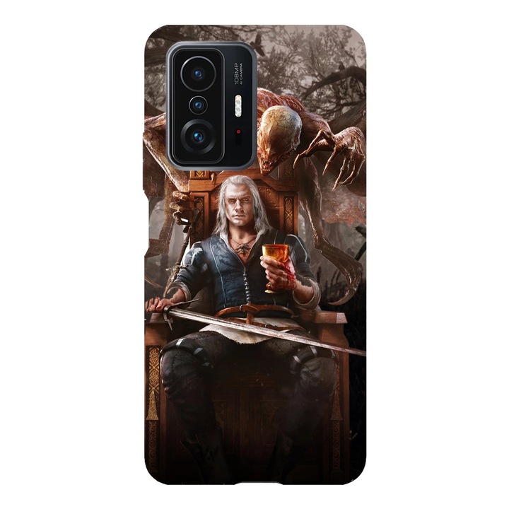 Husa telefon compatibila cu Xiaomi Redmi Note 14 Pro Plus, Viceversa, model Geralt the Rivia Witcher, Silicon, TPU