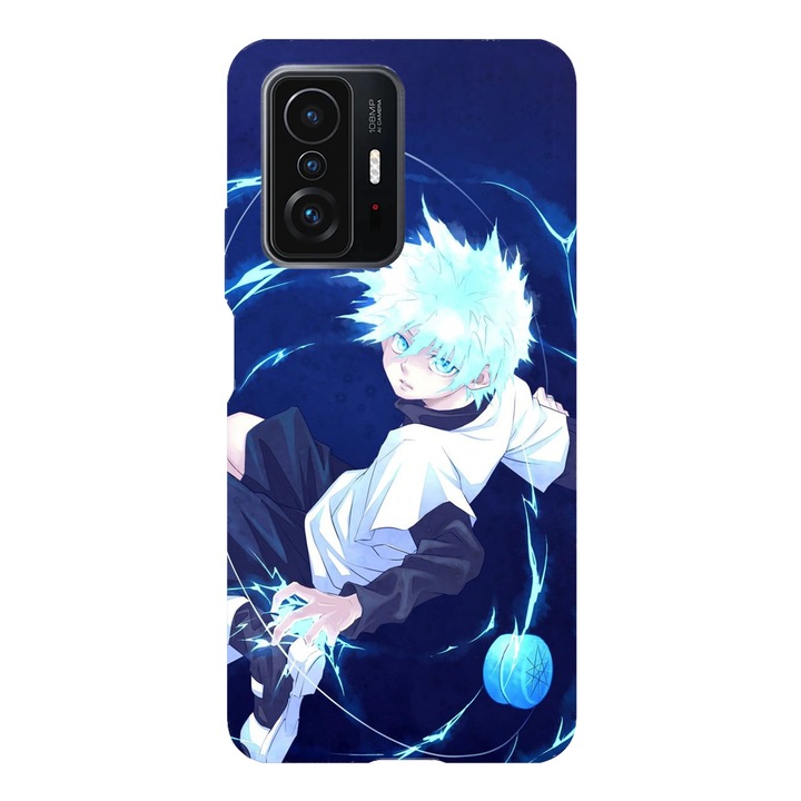 Husa telefon compatibila cu Xiaomi Redmi Note 14 Pro Plus, Viceversa, model God Speed Killua Hunter x Hunter, Silicon, TPU