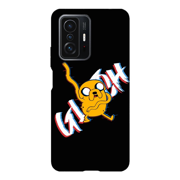 Husa telefon compatibila cu Xiaomi Redmi Note 14 Pro Plus, Viceversa, model Glitched Jake, Silicon, TPU