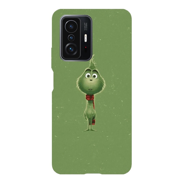 Husa telefon compatibila cu Xiaomi Redmi Note 14 Pro Plus, Viceversa, model Grinch In Childhood, Silicon, TPU