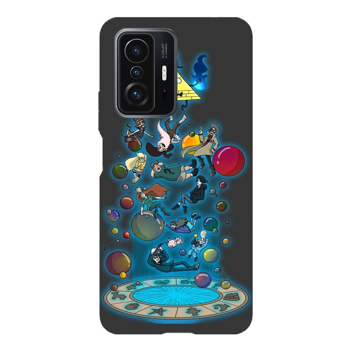 Husa telefon compatibila cu Xiaomi Redmi Note 14 Pro, Viceversa, model Gravity falls universe, Silicon, TPU