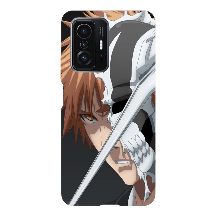 Husa telefon compatibila cu Xiaomi Redmi Note 14 Pro, Viceversa, model Half hollow Mask Bleach, Silicon, TPU