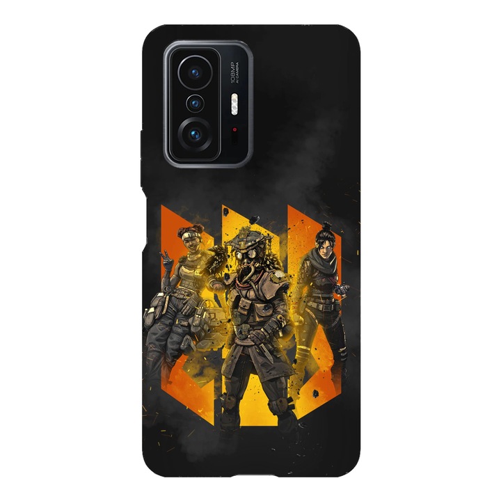 Husa telefon compatibila cu Xiaomi Redmi Note 14 Pro, Viceversa, model Apex Legends Team, Silicon, TPU