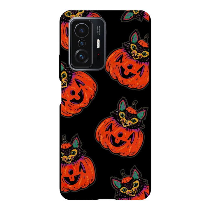 Husa telefon compatibila cu Xiaomi Redmi Note 14 Pro Plus, Viceversa, model Happy hallowen, Silicon, TPU