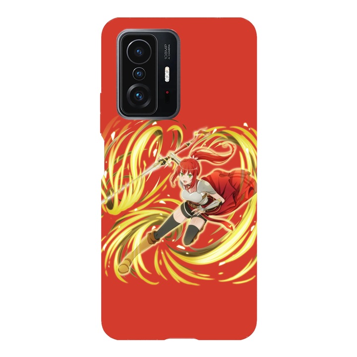 Husa telefon compatibila cu Xiaomi Redmi Note 14 Pro Plus, Viceversa, model Harnel of flames DanMachi, Silicon, TPU
