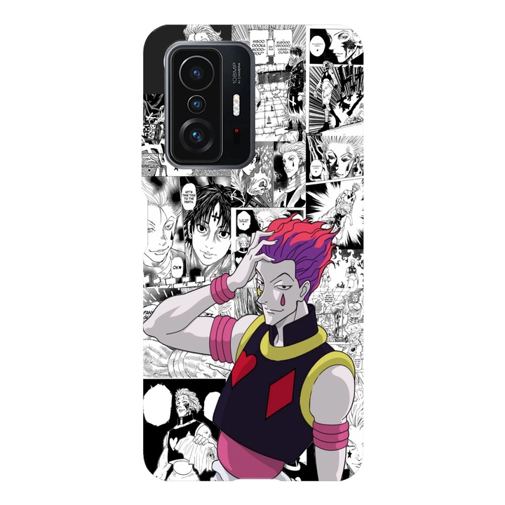 Husa telefon compatibila cu Xiaomi Redmi Note 14 Pro Plus, Viceversa, model Hisoka Manga Hunter x Hunter, Silicon, TPU