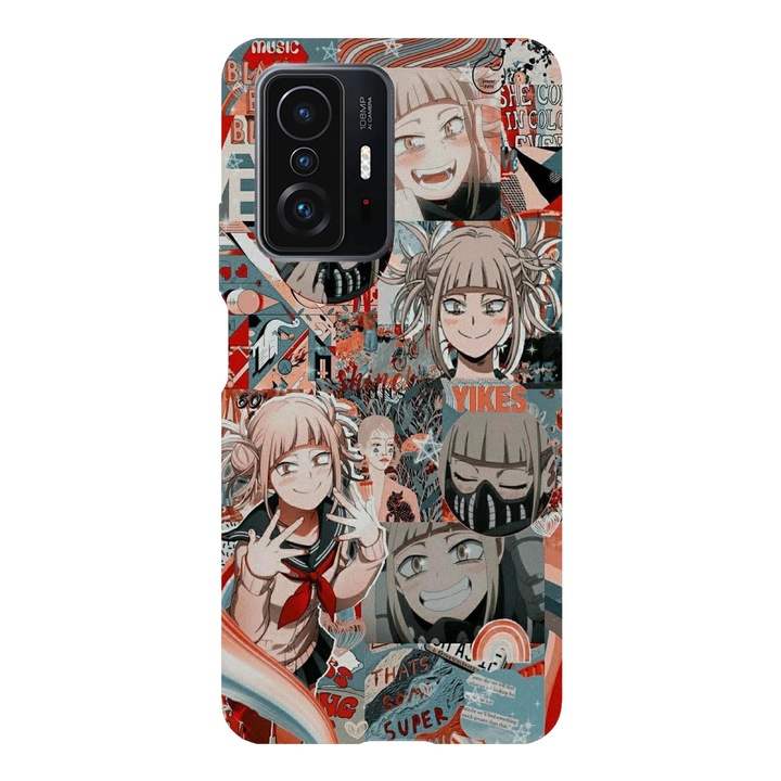 Husa telefon compatibila cu Xiaomi Redmi Note 14 Pro Plus, Viceversa, model Himiko Toga My hero academia manga, Silicon, TPU