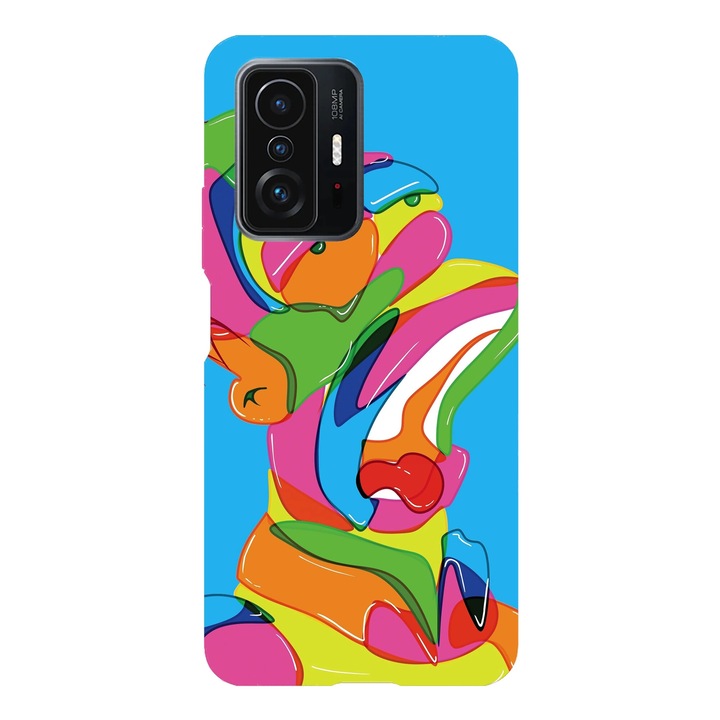 Husa telefon compatibila cu Xiaomi Redmi Note 14 Pro, Viceversa, model HOmer simson art, Silicon, TPU