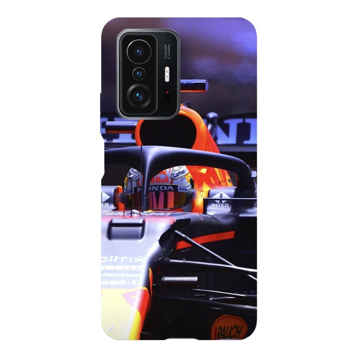Husa telefon compatibila cu Xiaomi Redmi Note 14 Pro Plus, Viceversa, model Honda Driver Formula 1 Red Bull Racing, Silicon, TPU