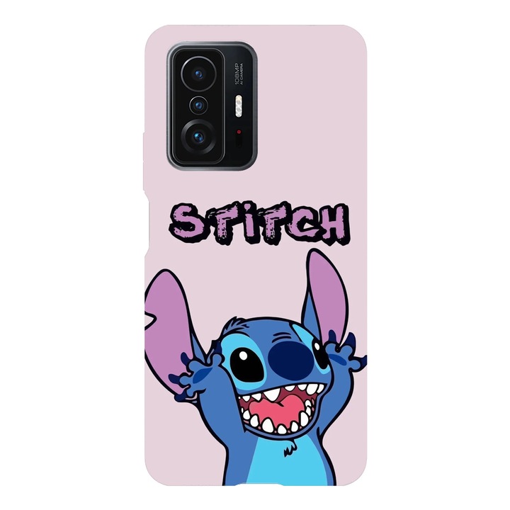 Husa telefon compatibila cu Xiaomi Redmi Note 14 Pro Plus, Viceversa, model Hi am Stitch, Silicon, TPU