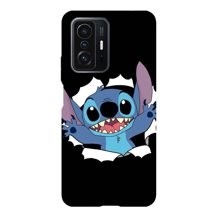 Husa telefon compatibila cu Xiaomi Redmi Note 14 Pro Plus, Viceversa, model Hugging Time Stitch, Silicon, TPU