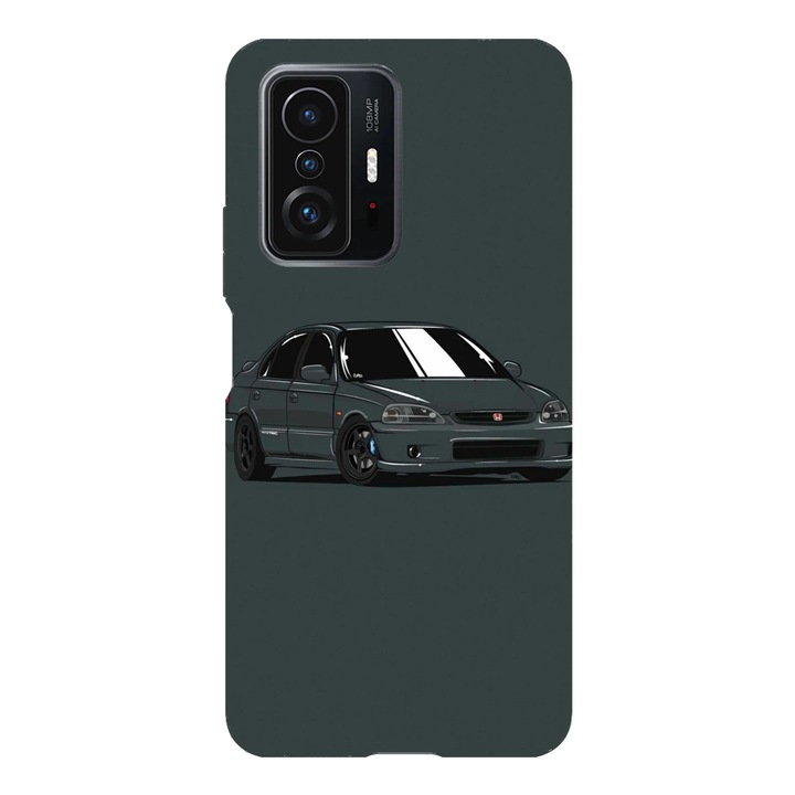 Husa telefon compatibila cu Xiaomi Redmi Note 14 Pro Plus, Viceversa, model Hodan Civic EK 6th Gen, Silicon, TPU