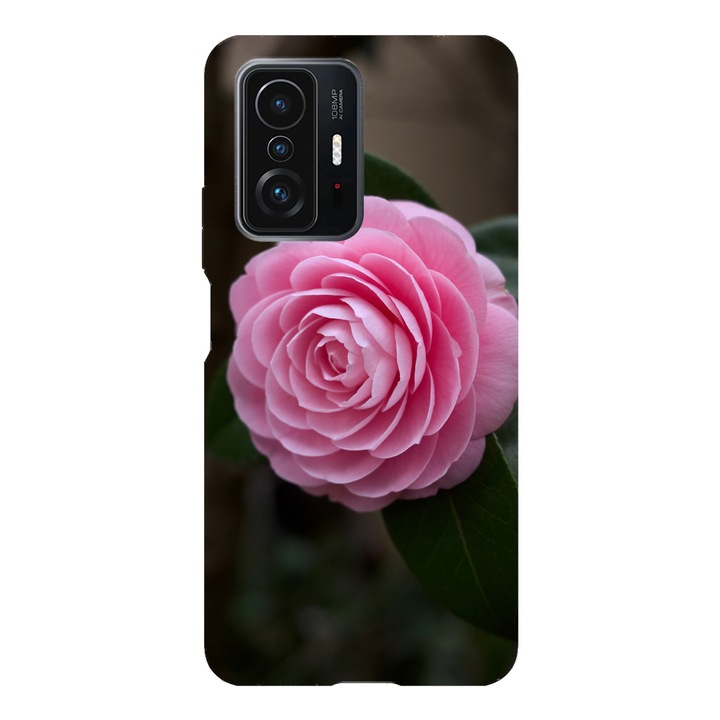 Husa telefon compatibila cu Xiaomi Redmi Note 14 Pro Plus, Viceversa, model Blooming pink rose, Silicon, TPU