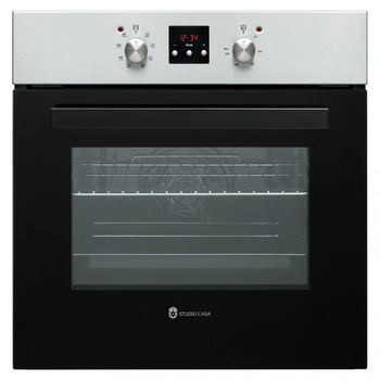 Cuptor electric incorporabil Studio Casa Duo Napoli, 8 functii, Display digital, Ventilator, termostat, Clasa A Cuptor electric incorporabil Studio Casa Duo Napoli, 8 functii, Display digital, Ventilator, termostat, Clasa A