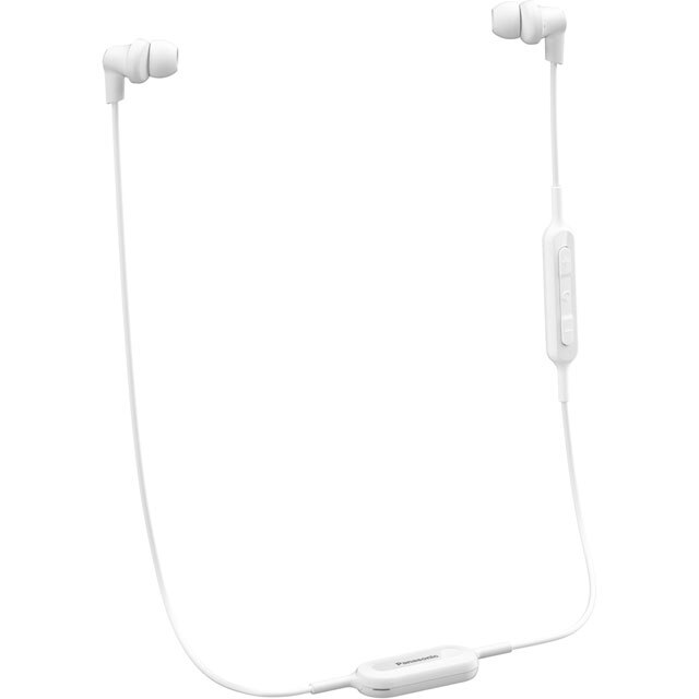 Casti audio in-ear cu microfon Panasonic, RP-NJ300BE-W, Alb