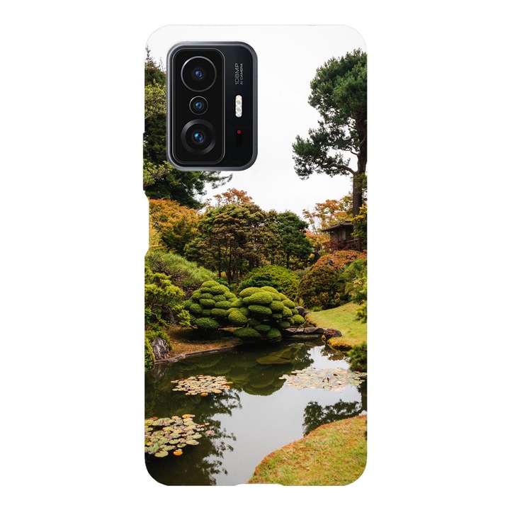 Husa telefon compatibila cu Xiaomi Redmi Note 14 Pro Plus, Viceversa, model Japanese garden, Silicon, TPU