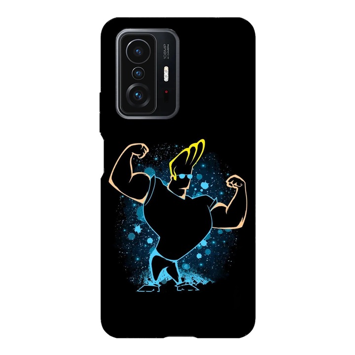 Husa telefon compatibila cu Xiaomi Redmi Note 14 Pro Plus, Viceversa, model Johnny Bravo Muscle Flex, Silicon, TPU
