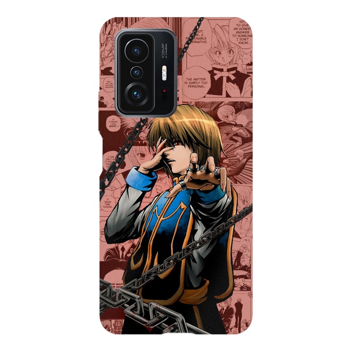 Husa telefon compatibila cu Xiaomi Redmi Note 14 Pro Plus, Viceversa, model Kurapika Manga Hunter x Hunter, Silicon, TPU