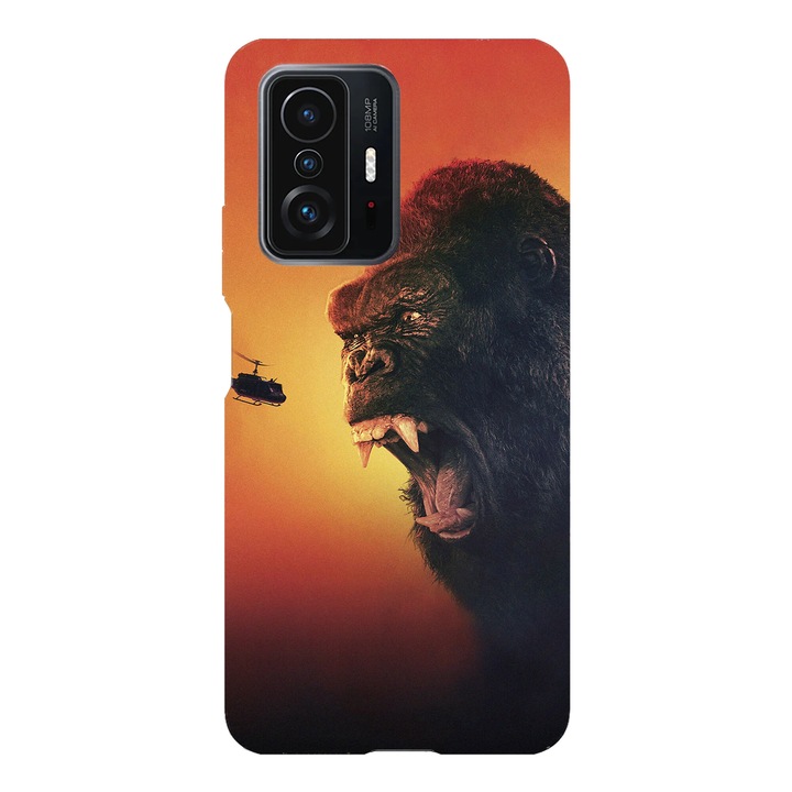 Калъф за телефон, съвместим с Xiaomi 14T, Viceversa, модел King Kong, силикон, TPU