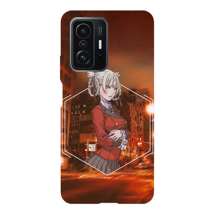 Husa telefon compatibila cu Xiaomi Redmi Note 14 Pro Plus, Viceversa, model Kirari Momobami Kakegurui, Silicon, TPU