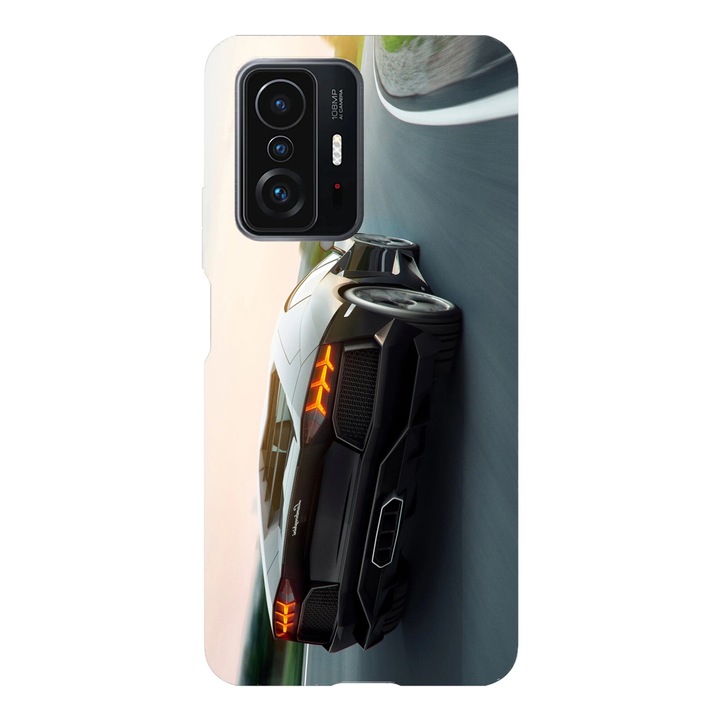 Husa telefon compatibila cu Xiaomi Redmi Note 14, Viceversa, model Lamburghini Aventador ride along, Silicon, TPU