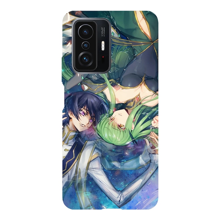 Husa telefon compatibila cu Xiaomi Redmi Note 14 Pro, Viceversa, model Lelouch x CC Code Geass, Silicon, TPU