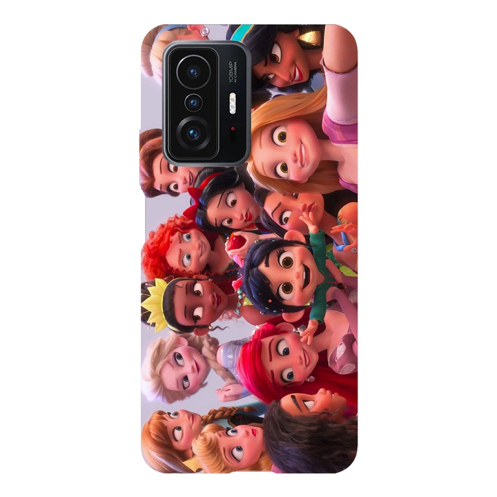 Husa telefon compatibila cu Xiaomi Redmi Note 14 Pro Plus, Viceversa, model Disney Princesses, Silicon, TPU