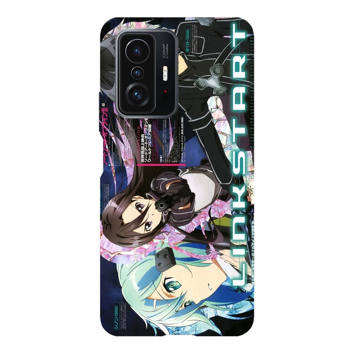 Husa telefon compatibila cu Xiaomi Redmi Note 14 Pro, Viceversa, model Link start Sword art online, Silicon, TPU