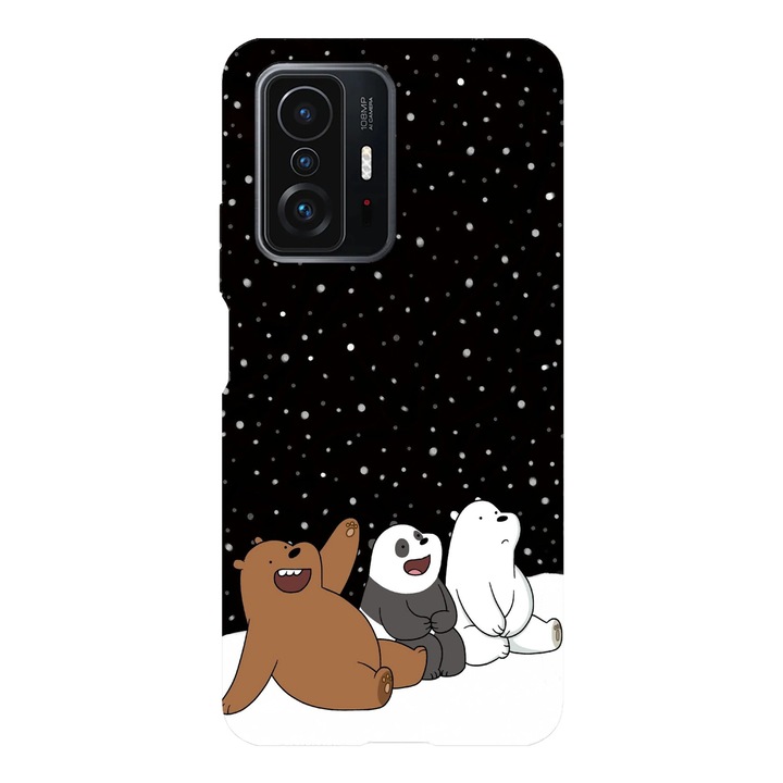 Husa telefon compatibila cu Xiaomi Redmi Note 14 Pro, Viceversa, model Look at these stars We bare bears, Silicon, TPU