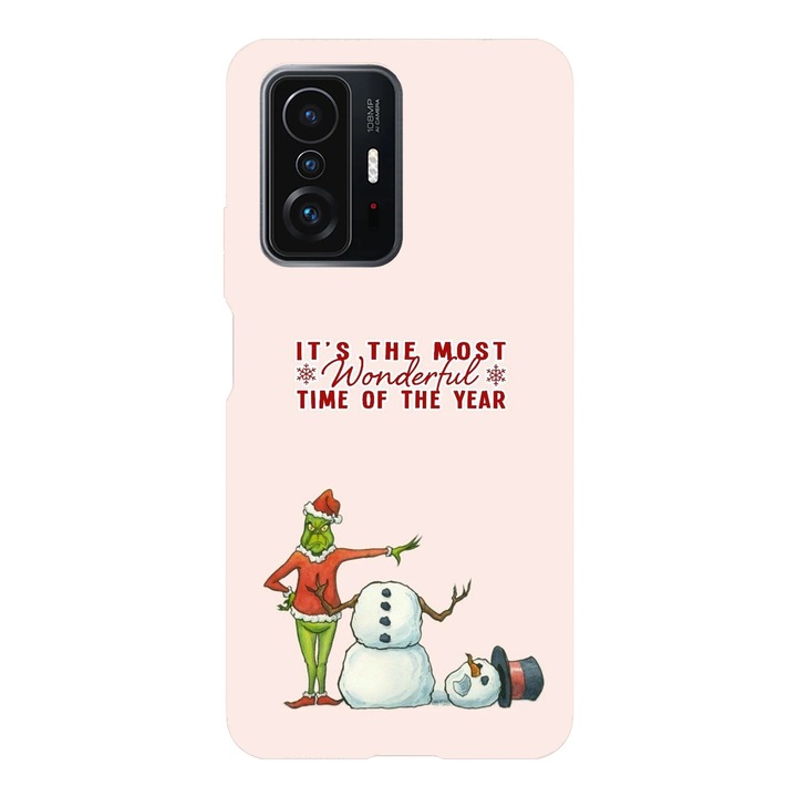 Husa telefon compatibila cu Xiaomi Redmi Note 14 Pro Plus, Viceversa, model Lets kill as nowman Grinch, Silicon, TPU