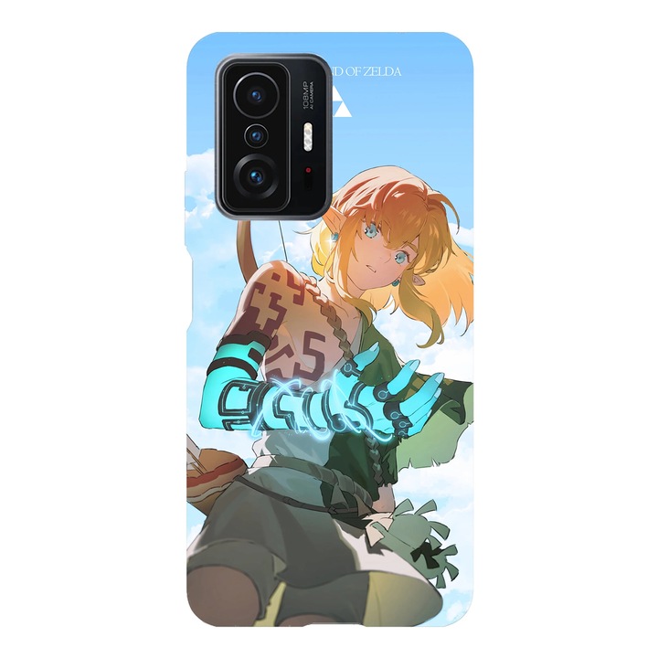 Husa telefon compatibila cu Xiaomi Redmi Note 14 Pro Plus, Viceversa, model Link Legend of Zelda, Silicon, TPU