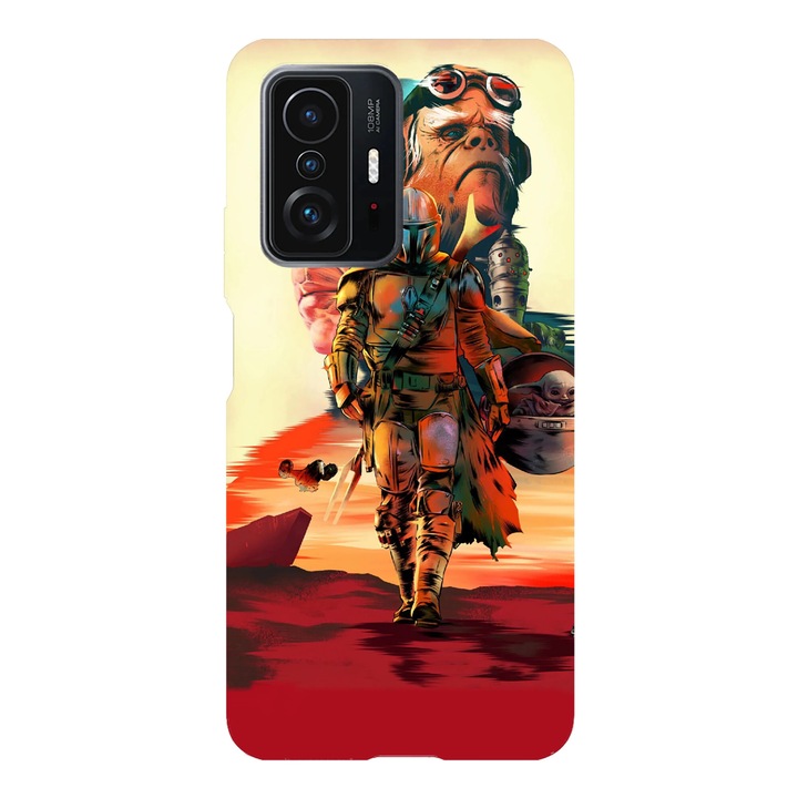 Husa telefon compatibila cu Xiaomi Redmi Note 14 Pro Plus, Viceversa, model Mandalorian, Silicon, TPU