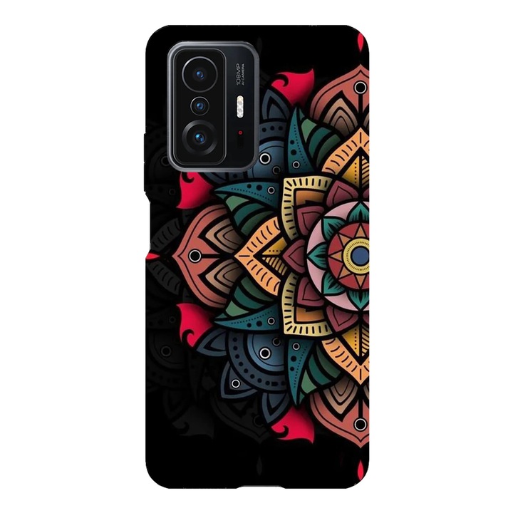 Husa telefon compatibila cu Xiaomi Redmi Note 14 Pro Plus, Viceversa, model Mandala Art, Silicon, TPU