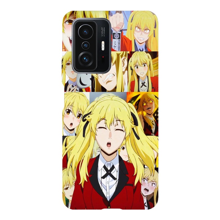 Husa telefon compatibila cu Xiaomi Redmi Note 14 Pro Plus, Viceversa, model Mary Saotome Kakegurui, Silicon, TPU