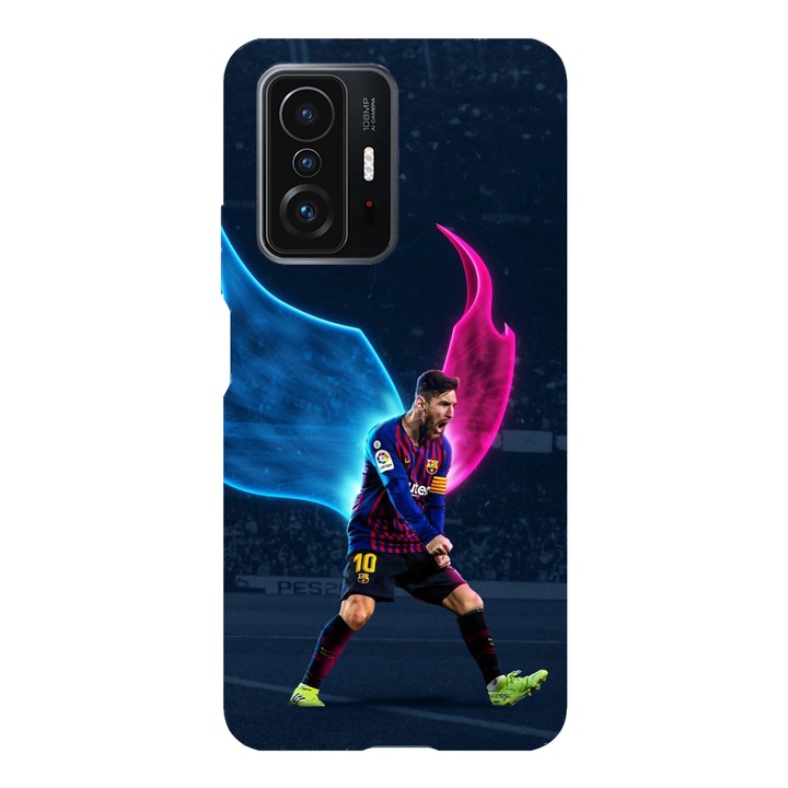 Husa telefon compatibila cu Xiaomi Redmi Note 14 Pro Plus, Viceversa, model Messi winner, Silicon, TPU