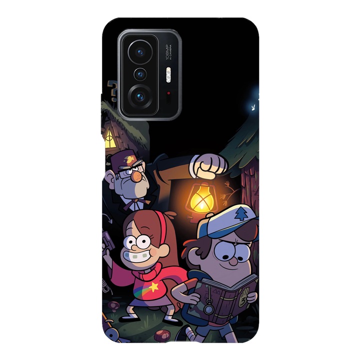 Husa telefon compatibila cu Xiaomi Redmi Note 14 Pro Plus, Viceversa, model Gravity Falls, Silicon, TPU