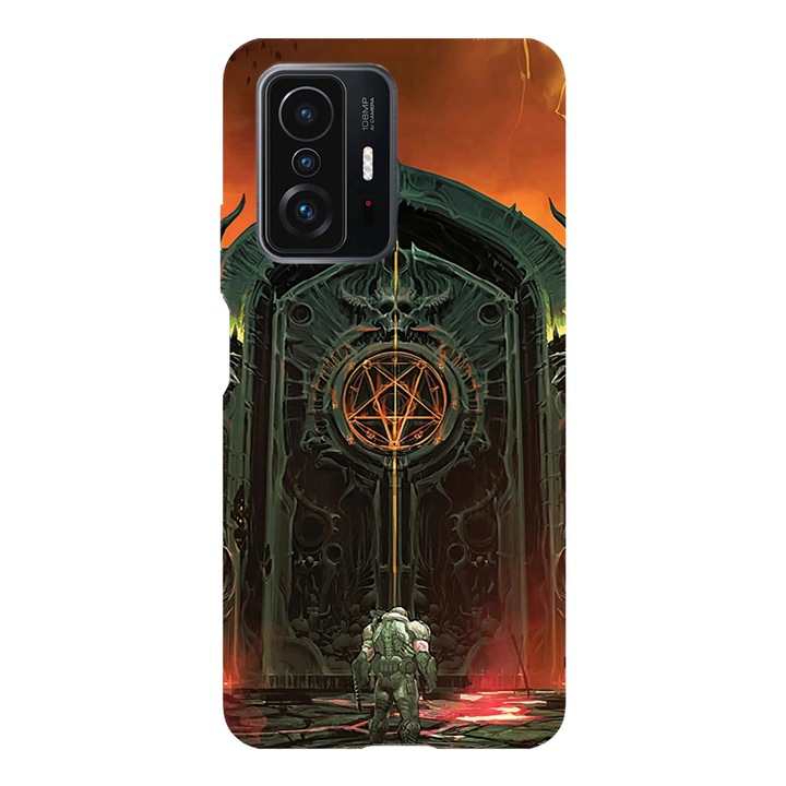 Husa telefon compatibila cu Xiaomi Redmi Note 14 Pro Plus, Viceversa, model Hell Gate Doom, Silicon, TPU
