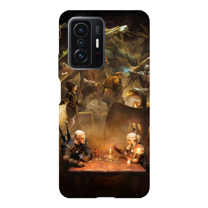 Husa telefon compatibila cu Xiaomi Redmi Note 14 Pro Plus, Viceversa, model Gwent Card Game The Witcher, Silicon, TPU