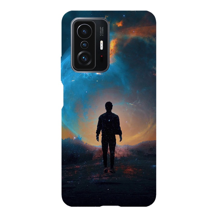 Husa telefon compatibila cu Xiaomi Redmi Note 14 Pro Plus, Viceversa, model Nebula, Silicon, TPU