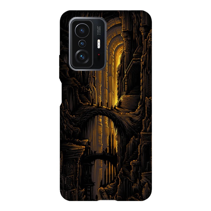 Husa telefon compatibila cu Xiaomi Redmi Note 14 Pro Plus, Viceversa, model Moria The lord of the rings, Silicon, TPU