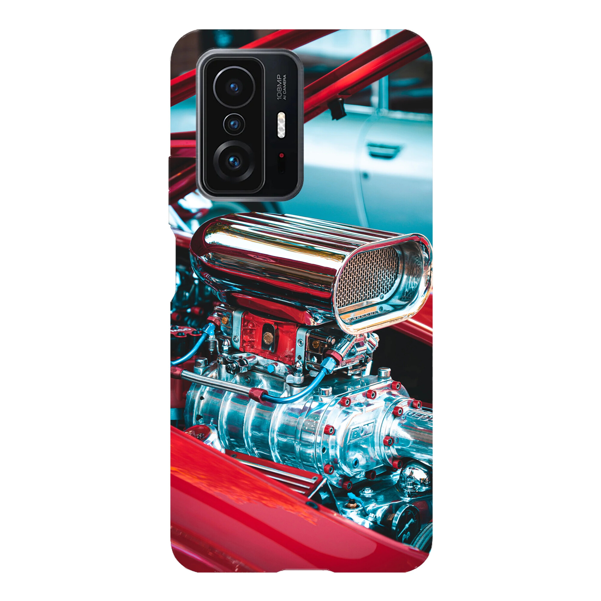 Husa telefon compatibila cu Xiaomi Redmi Note 14 Pro Plus, Viceversa, model Musle Car engine, Silicon, TPU