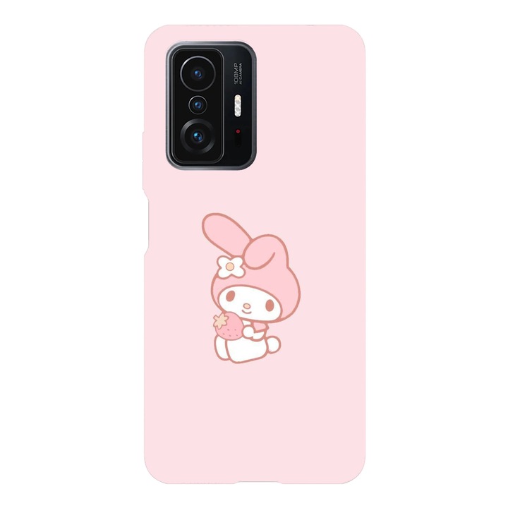 Husa telefon compatibila cu Xiaomi Redmi Note 14 Pro Plus, Viceversa, model My Mellody Strawberry Hello Kitty, Silicon, TPU