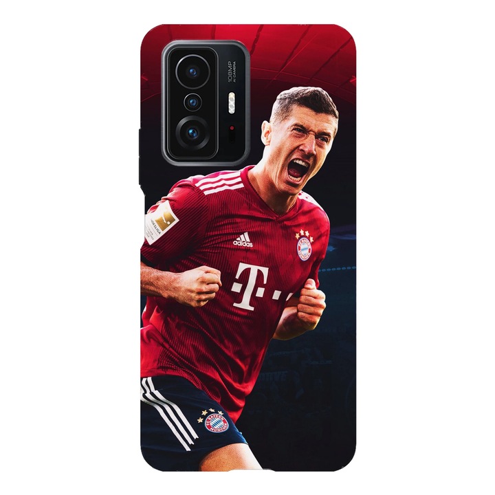 Husa telefon compatibila cu Xiaomi Redmi Note 14 Pro Plus, Viceversa, model Lewandowski, Silicon, TPU