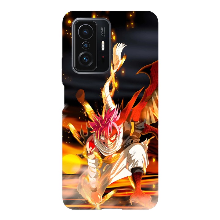 Husa telefon compatibila cu Xiaomi Redmi Note 14 Pro, Viceversa, model Natsu Dragneel Fairy tail, Silicon, TPU