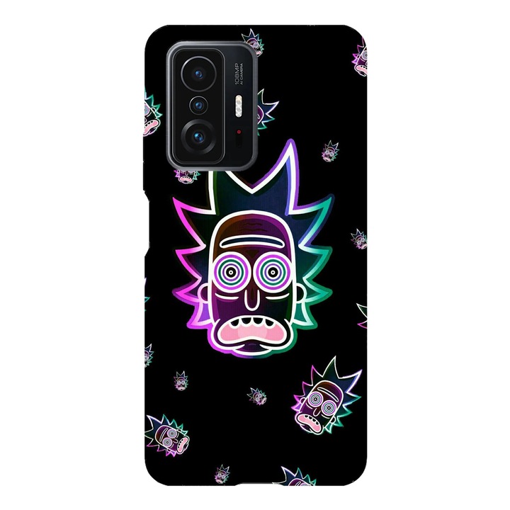 Husa telefon compatibila cu Xiaomi Redmi Note 14 Pro, Viceversa, model Neon Rick, Silicon, TPU