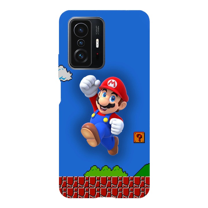 Husa telefon compatibila cu Xiaomi Redmi Note 14 Pro, Viceversa, model Power Up Mario, Silicon, TPU