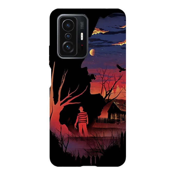 Husa telefon compatibila cu Xiaomi Redmi Note 14 Pro Plus, Viceversa, model Nightmare on the Street, Silicon, TPU